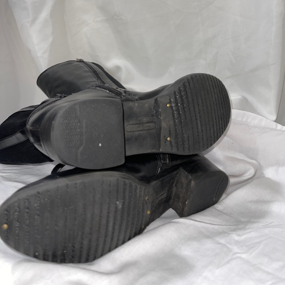 Etienne Aigner E-Celine Black Knee-High Boots - Picture 4 of 11